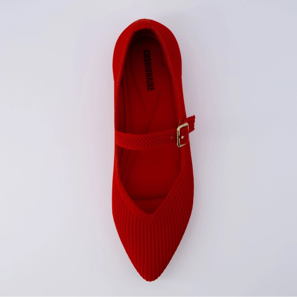 Charming Red Mary Jane Flats